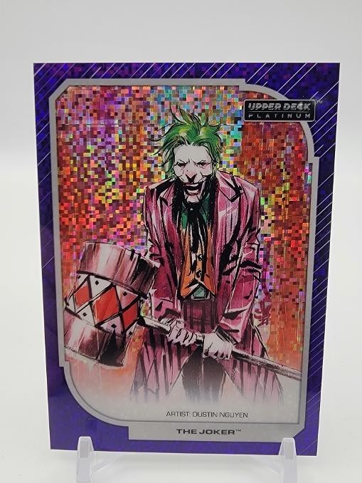 2026 Upper Deck DC Platinum The Joker PURPLE PIXELS #22/35