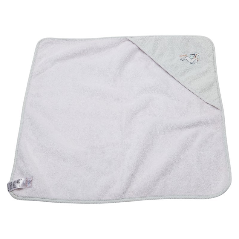 HERMES Carre Gabriel Blanket Baby Towel Women 【Used】