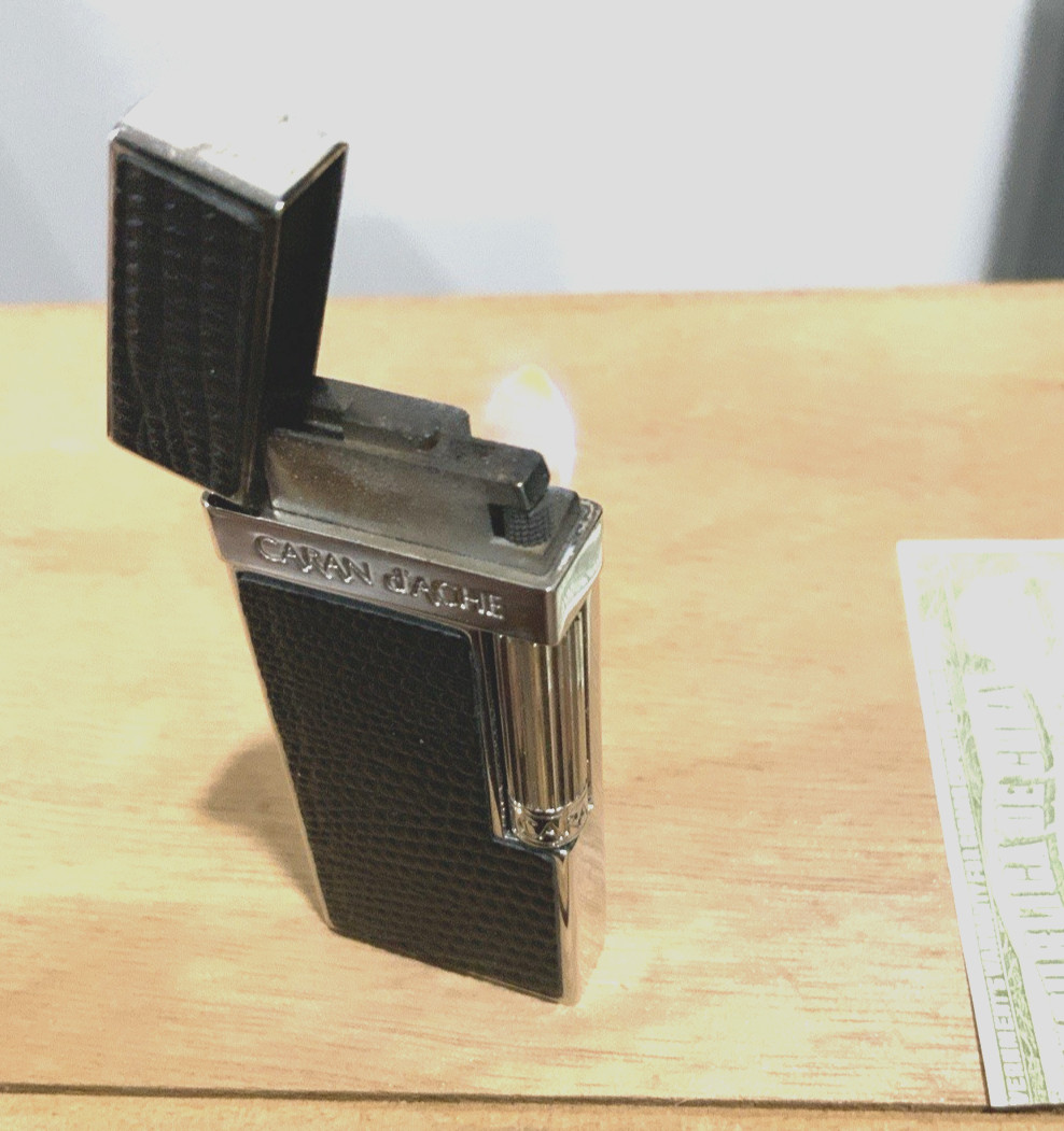Rare Vintage Caron D’Ache Madison Lighter-Working Condition