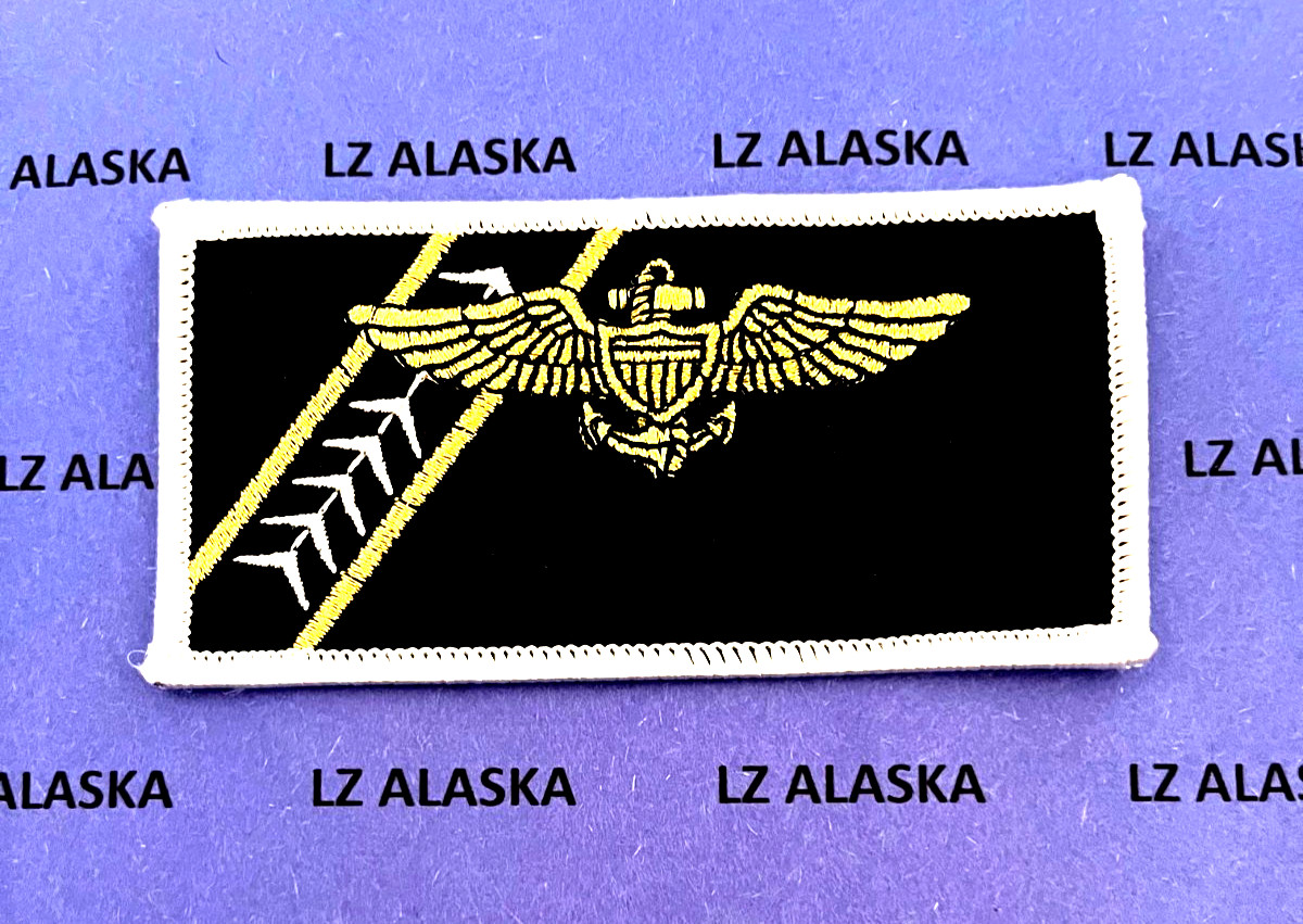 U.S. NAVAL AVIATOR VF-84 VF-103 VFA-103 JOLLY ROGERS NAMETAG PATCH (N15)
