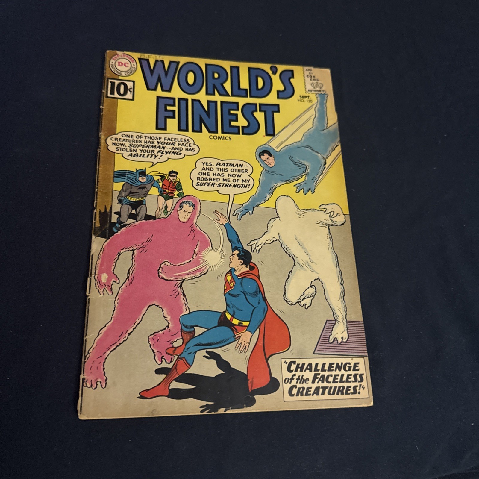 World’s Finest Comics #120 (DC 1961) Batman, Superman GD/GD+