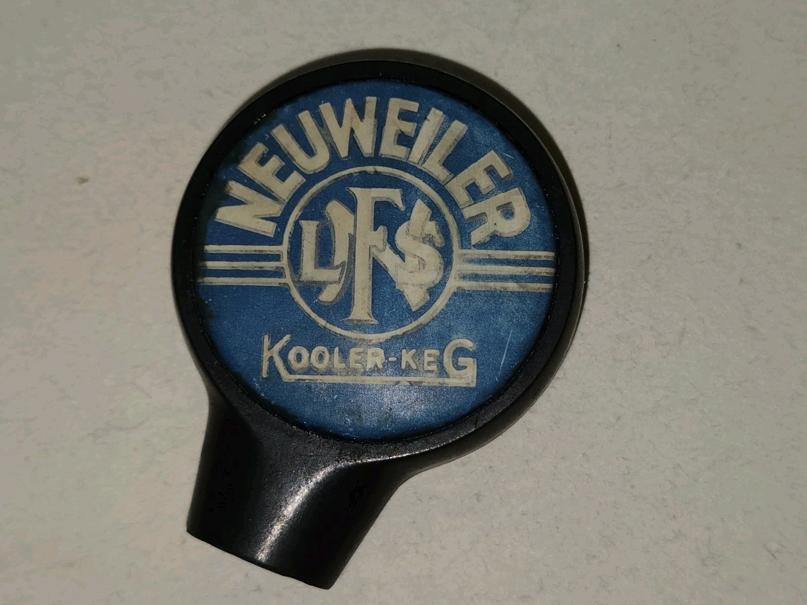 Vintage 1930\'s Kooler-Keg Neuweiler Beer Sidewinder Knob,LFNS,Allentown,Pa.