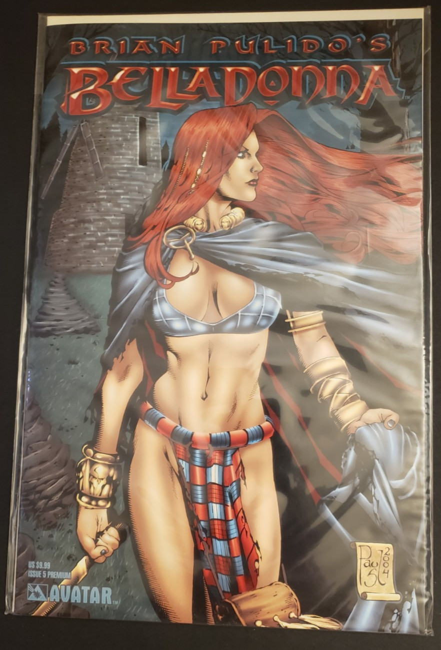 Brian Pulido\'s Belladonna #5 PREMIUM Avatar Press  NM SAMHAIN TREAT SALE