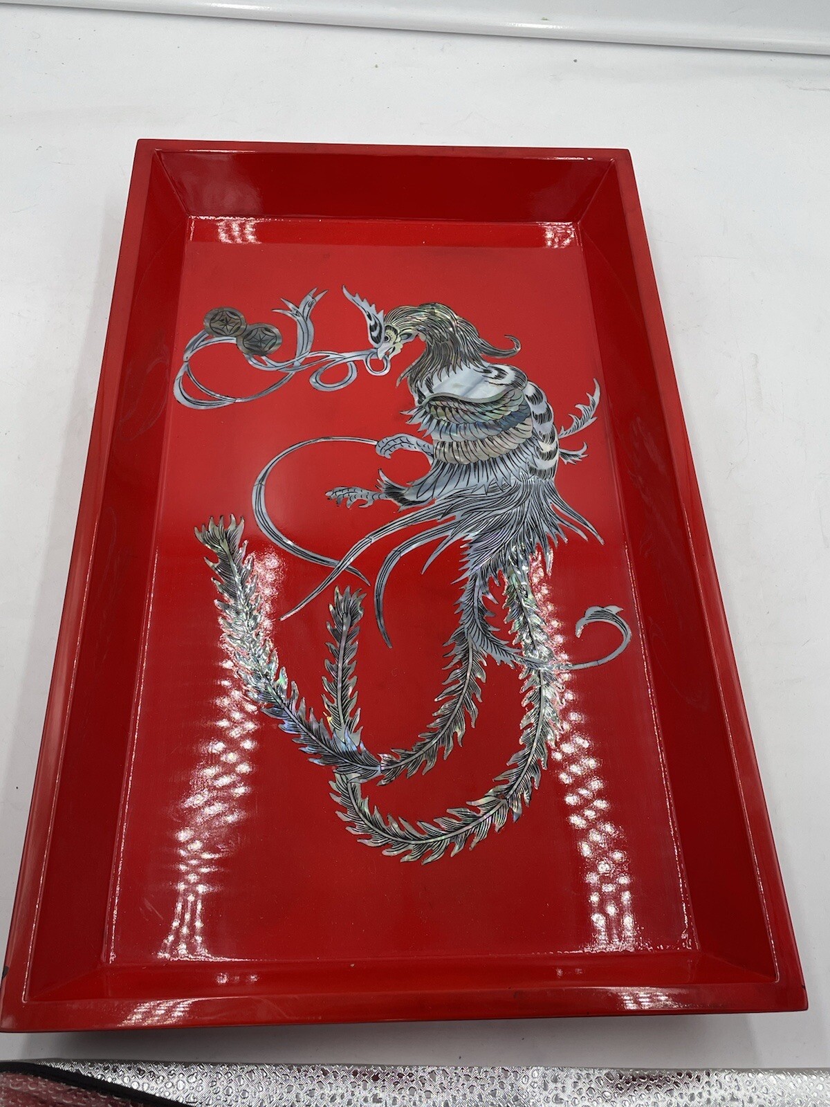 D.L.&CO red tray