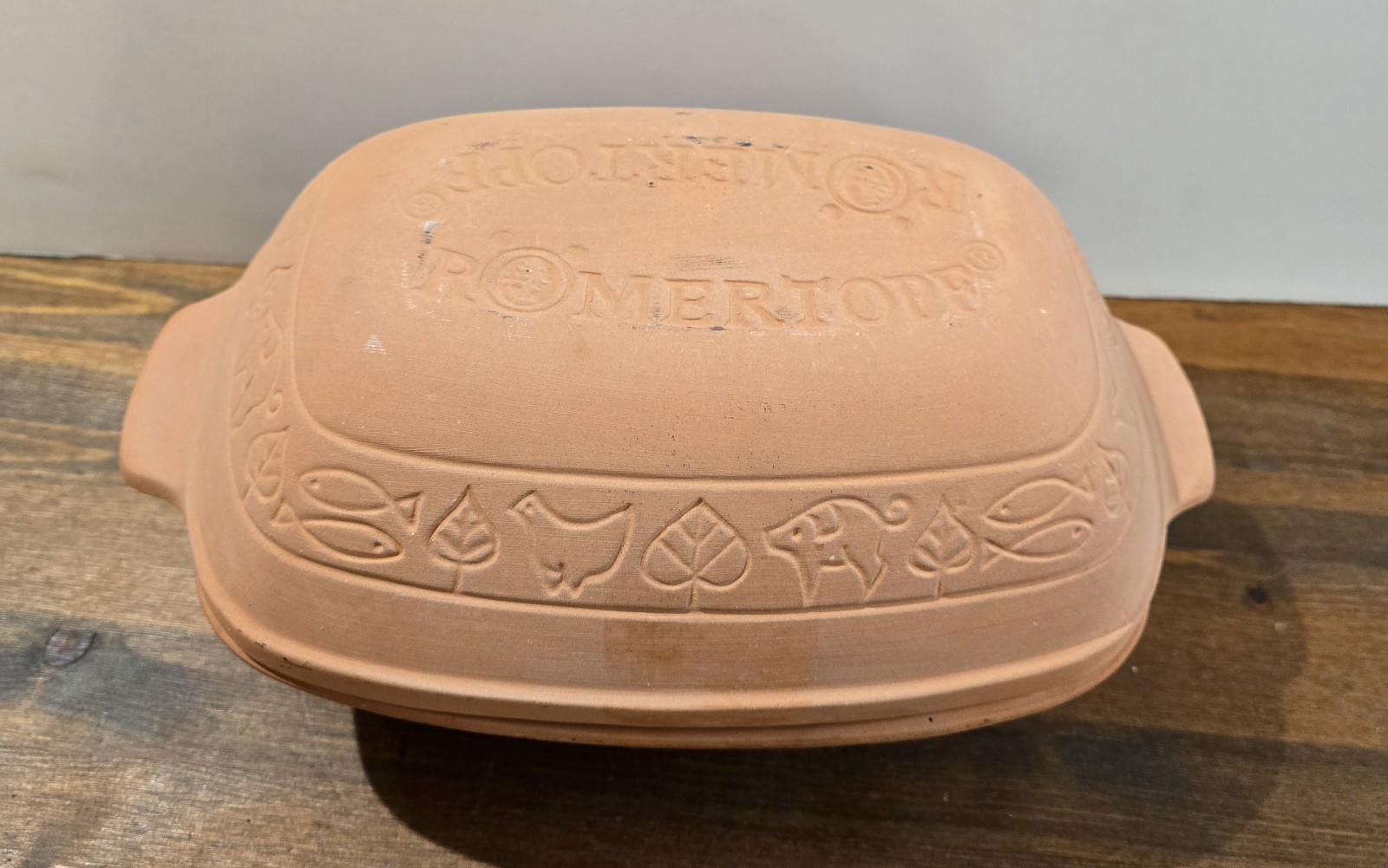 Vintage Romertopf 110 Terracotta 12