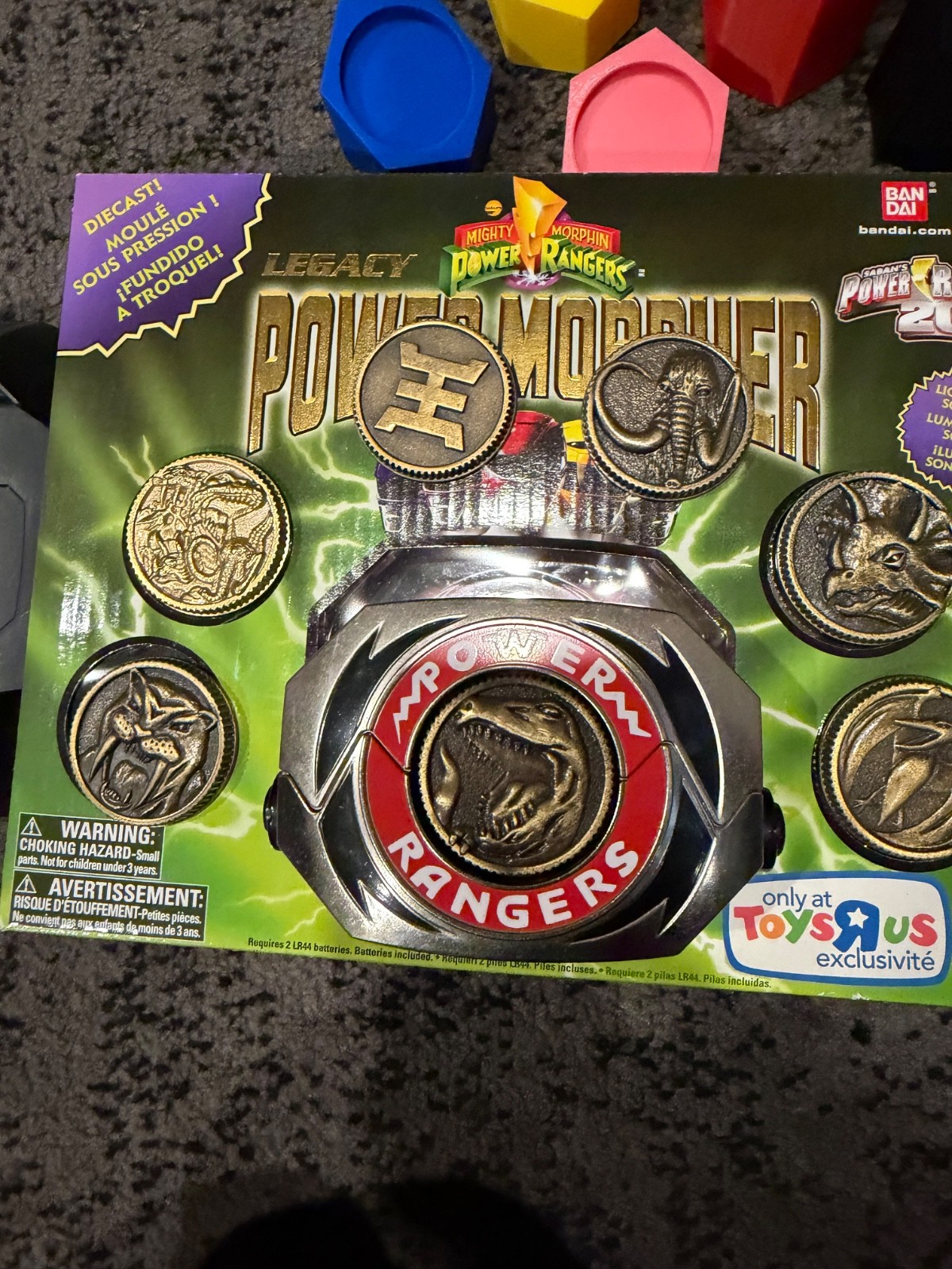 Bandai Legacy Power Morpher Diecast PLUS COIN DISPLAY