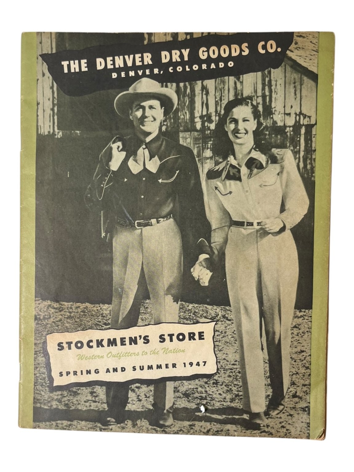 1947 Denver Dry Goods Co. Western Wear Catalog Cowboy Cowgirl Fashion Ephemera