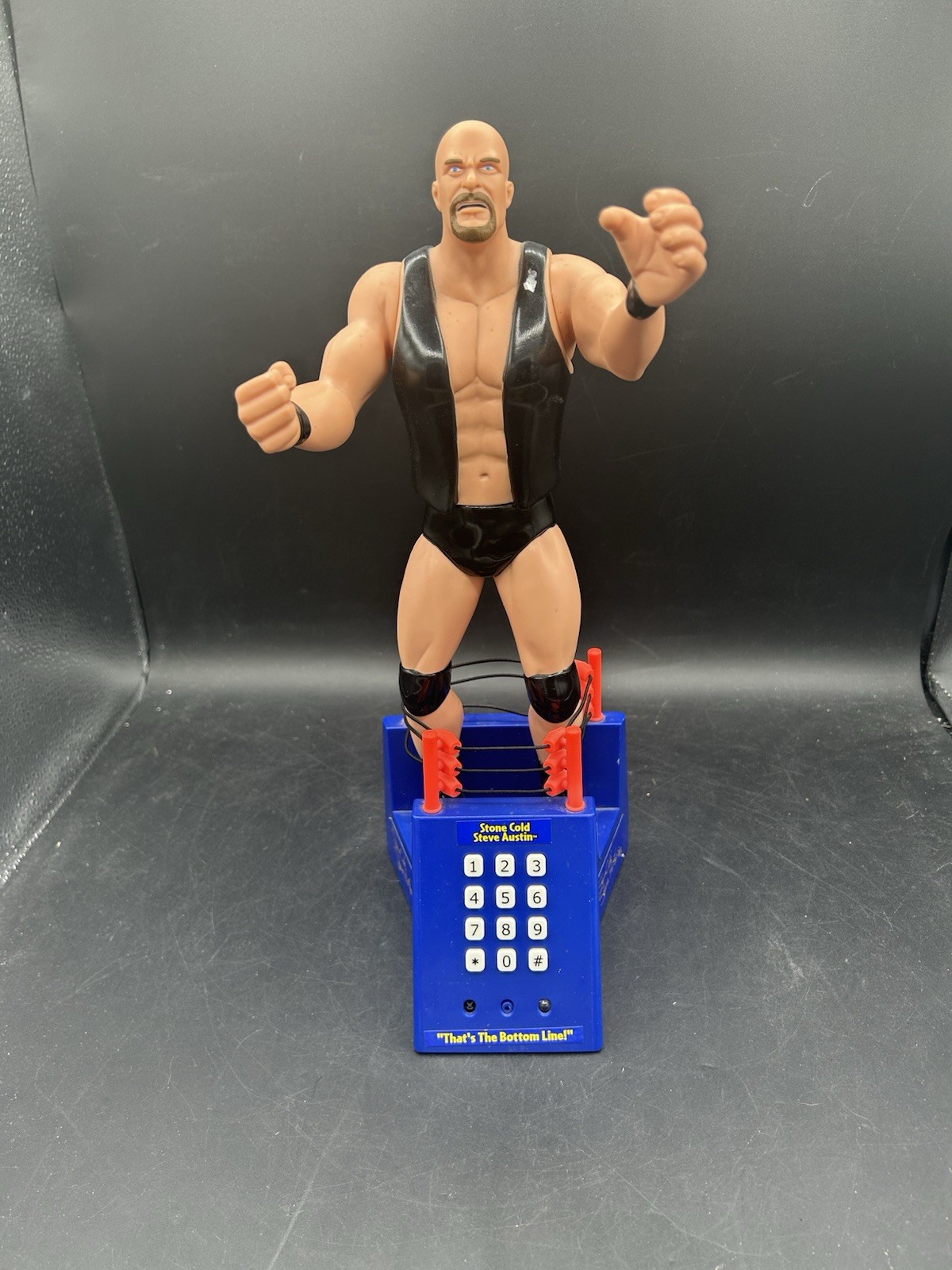 1999 WWF Stone Cold Steve Austin Talking Figure  (NOT WORKING)  13\