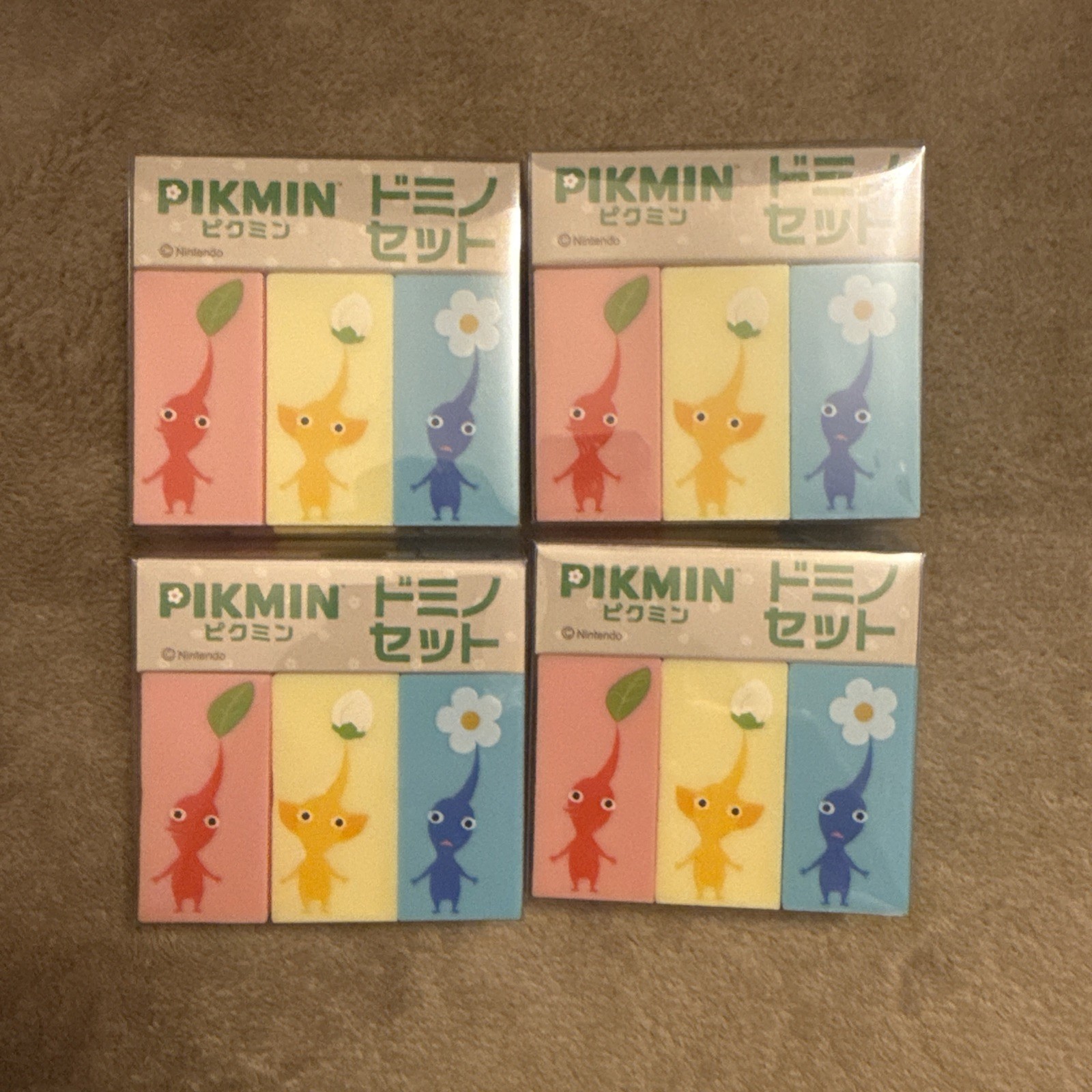 E2041 Pikmin Domino Toy Nintendo Taito Japan YM19  from USA