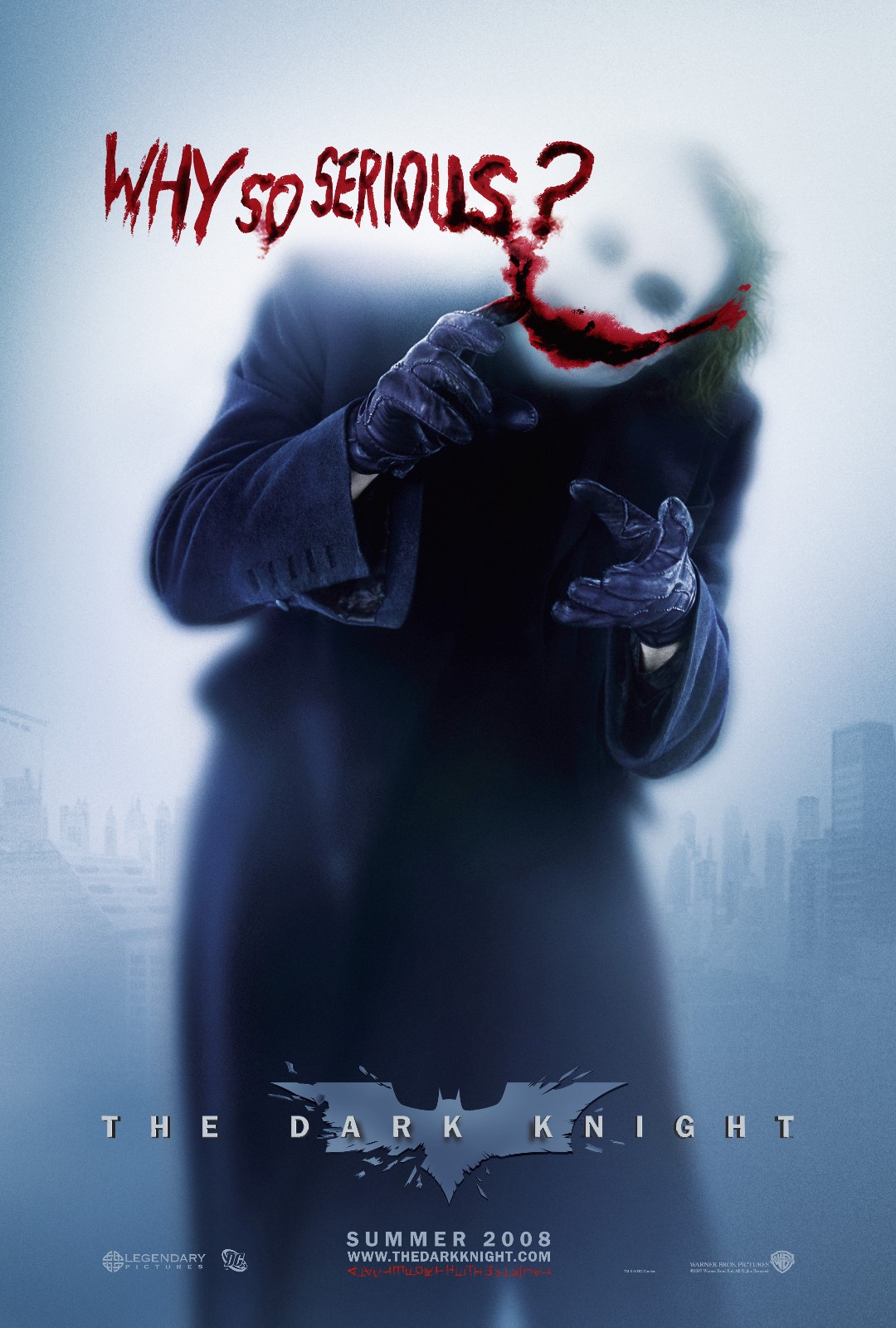 (AI Upscaled) 24x36 The Dark Knight, Joker Poster *READ DESCRIPTION*