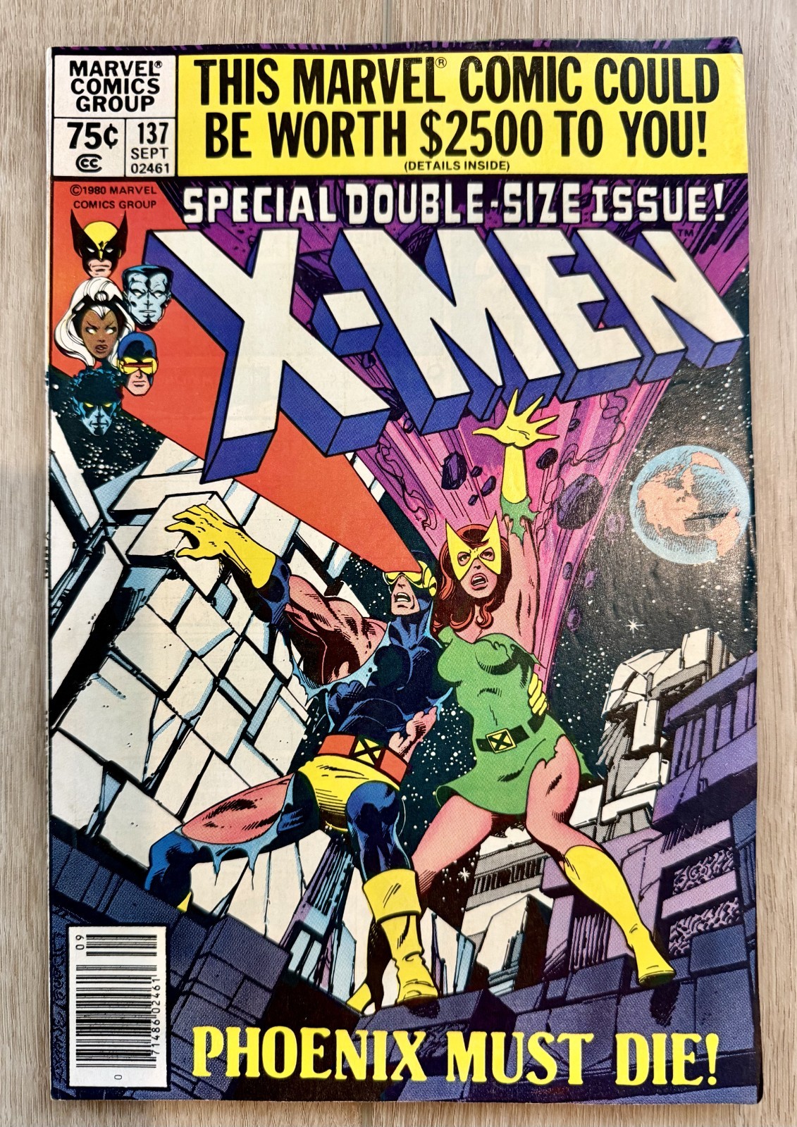 Uncanny X-Men #137 (Marvel 1980) - Very Fine - Dark Phoenix - Newsstand