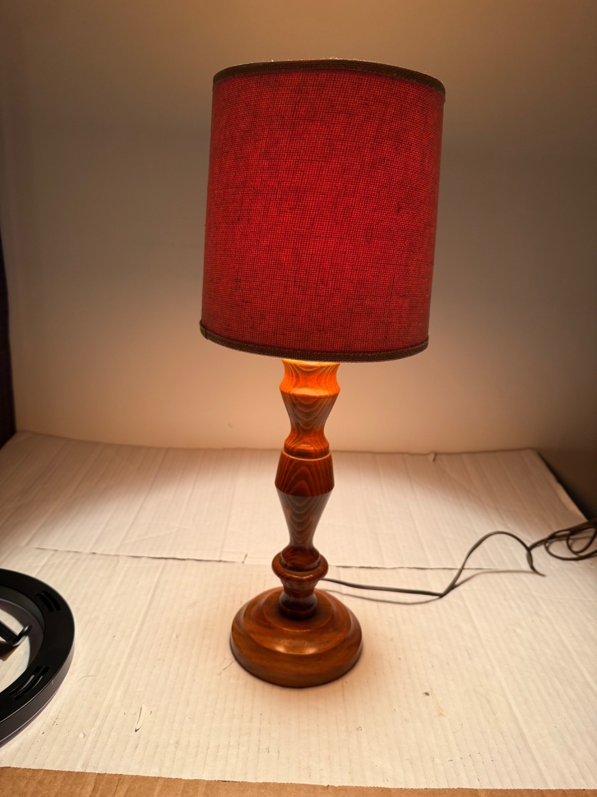 Vintage 1970s Czech Mid-Century Modern Table Lamp – Antonín Hepnar Style 