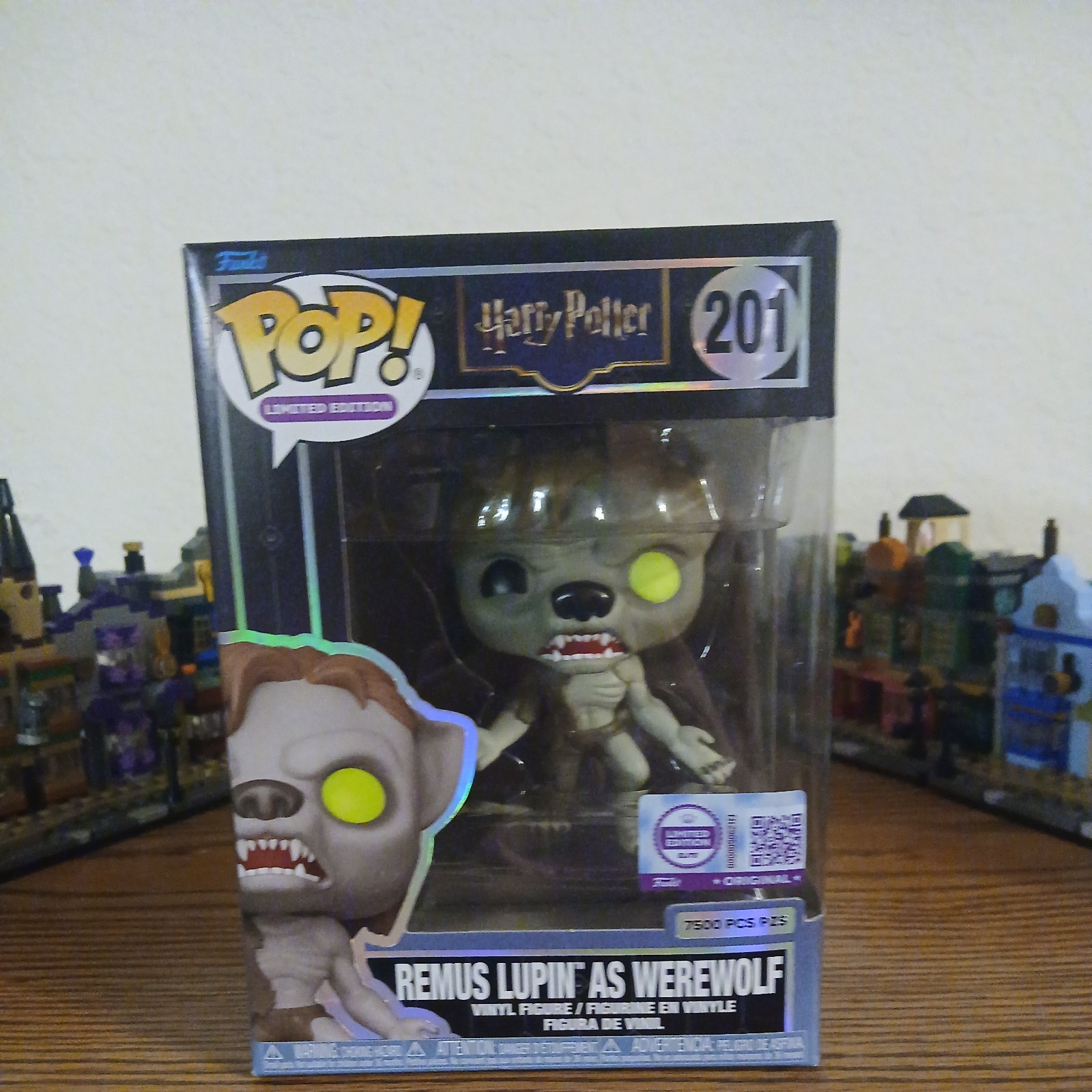 Funko Pop  Remus Lupin as Werewolf,  limited edition Elite #201, 7500 pieces 