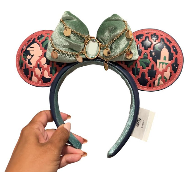 Disney Parks Epcot Morocco Princess Jasmine Aladdin Headband Bow Ears 2026 New
