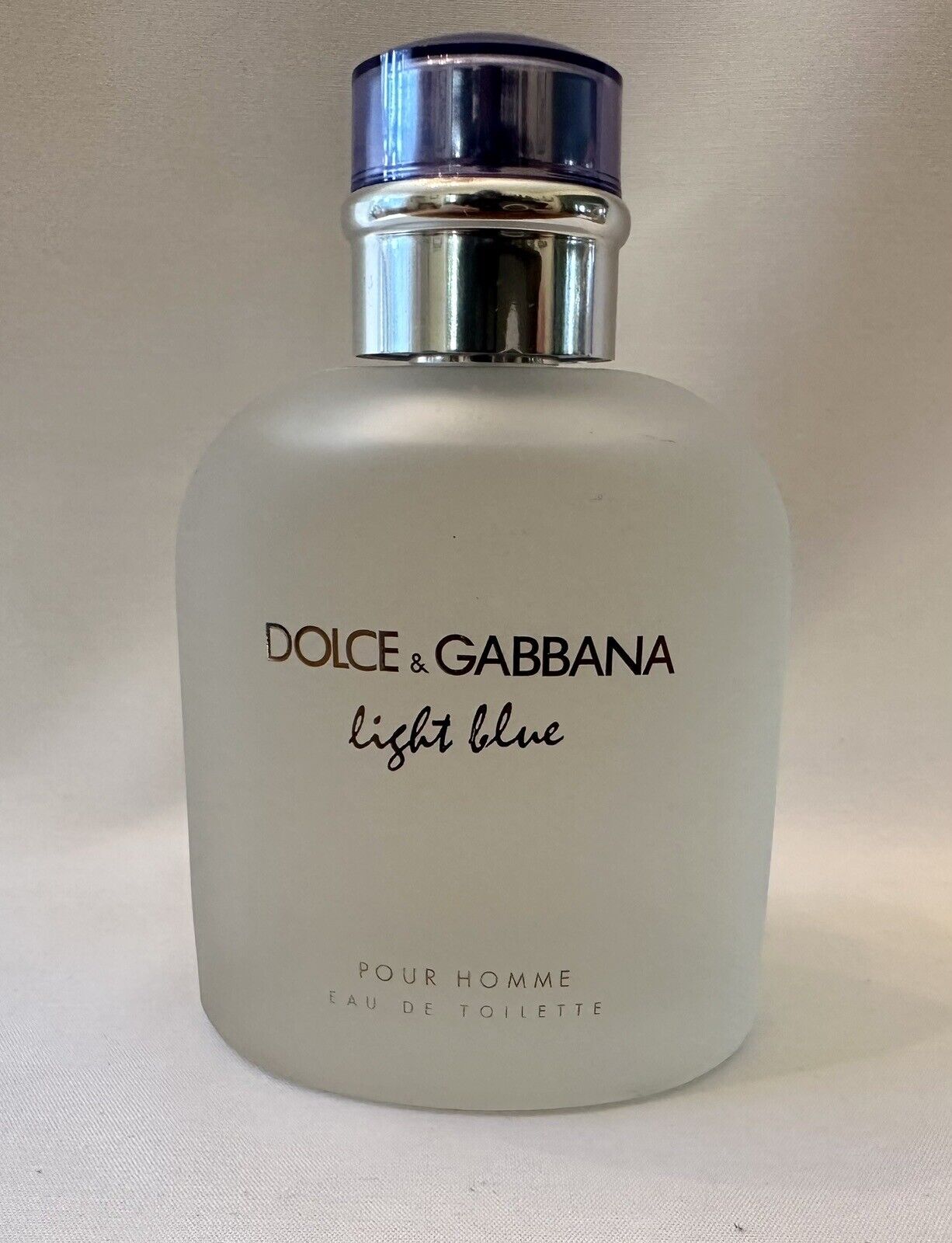Light Blue by Dolce & Gabbana 2.5 oz EDT Cologne for Men Tester 95% Full