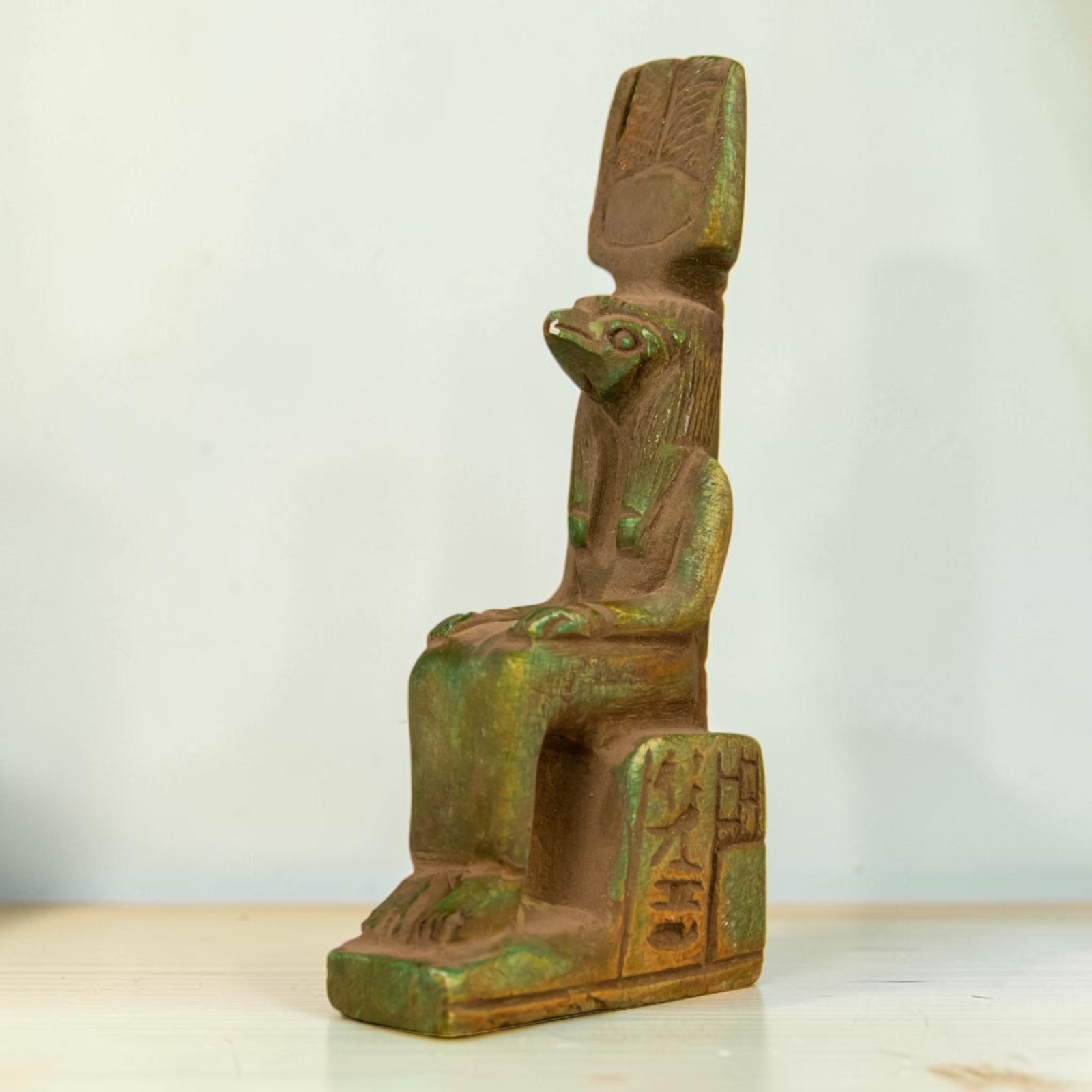 Unique Ancient Egyptian Statue Thoth God Pharaonic Antiquities Rare Antique BC