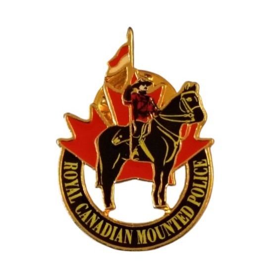 Royal Canadian Mounted Police Canada Travel Souvenir Pin