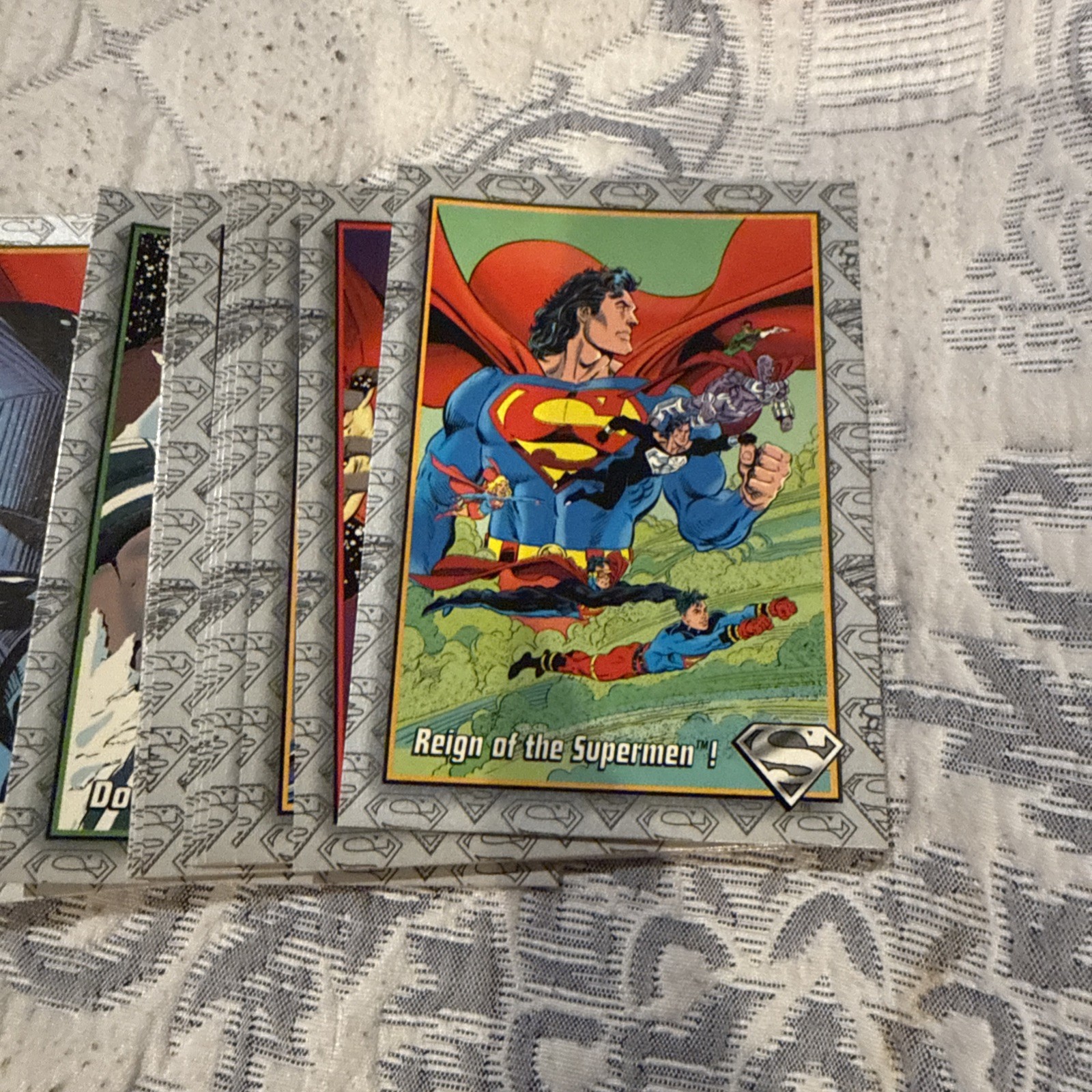 NM-M 1993 SkyBox The Return of Superman 1-100 Complete Base Card Set 