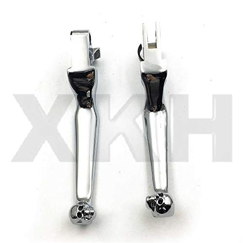 XKH- Motorcycle Chrome Brake Clutch Lever Compatible with Harley Davidson Xl