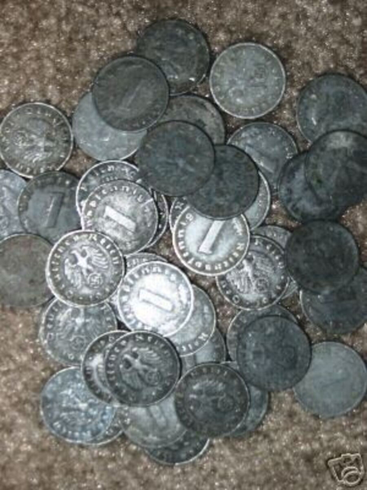 Rare Old Original WWII Germany War Coin Vintage German Collection Reichspfennig