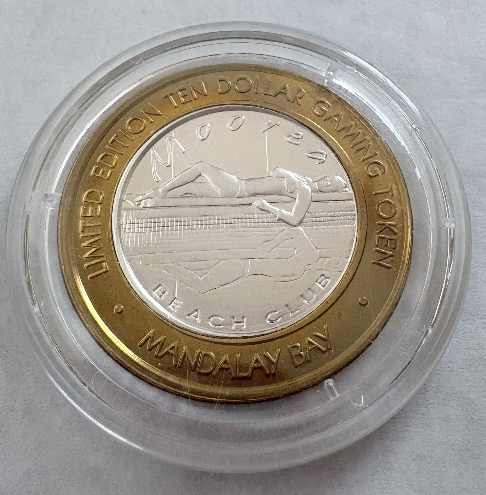 Vintage Mandalay Bay MOOREA Las Vegas Silver Strike – 0.60 oz ASW .999 Fine