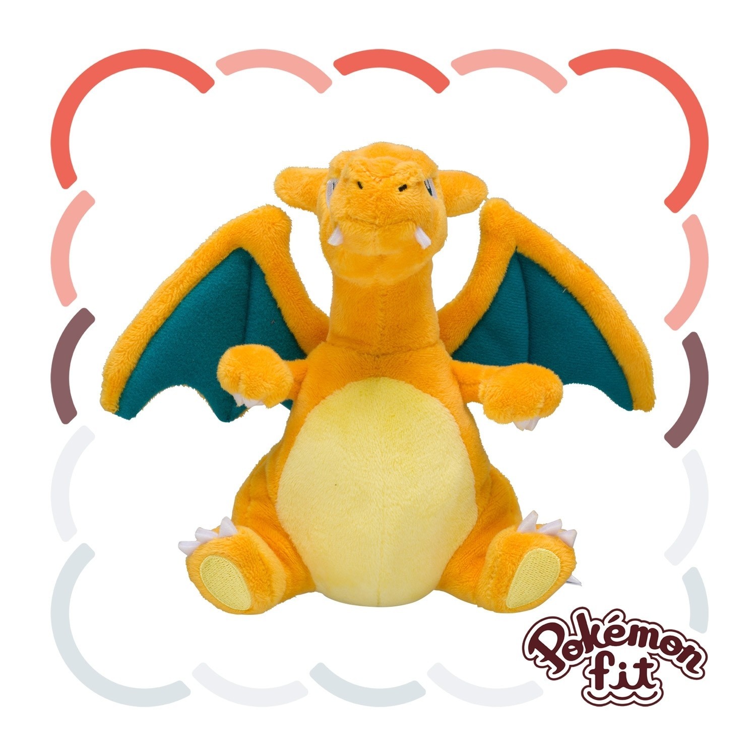 Pokémon Charizard Fit Plush 6 Pokemon Center Official Japan