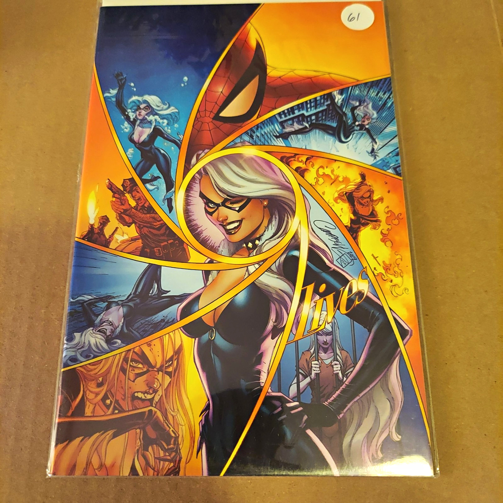 Marvel Black Cat #5 J. Scott Campbell Exclusive Virgin Variant (2019) Rare 