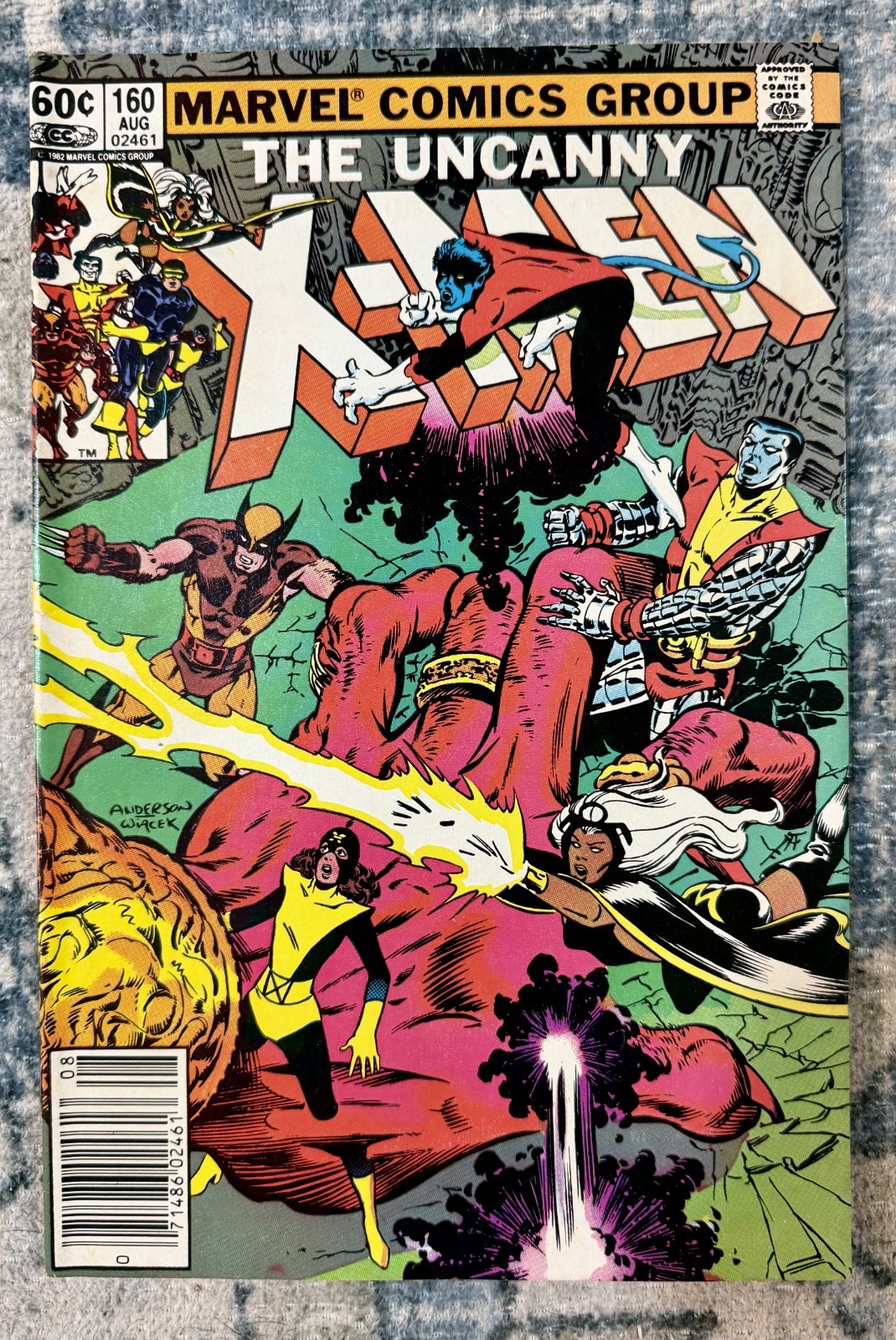 Uncanny X-Men #160 (Marvel 1982) - Very Fine - 1st Illyana Rasputin - Newsstand