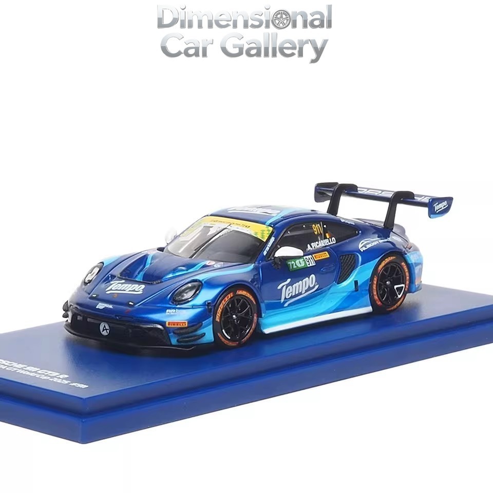 AR box 1/64 Porsche 911  GT3 R Macau Grand Prix FIA 2025 Diecast Model Car