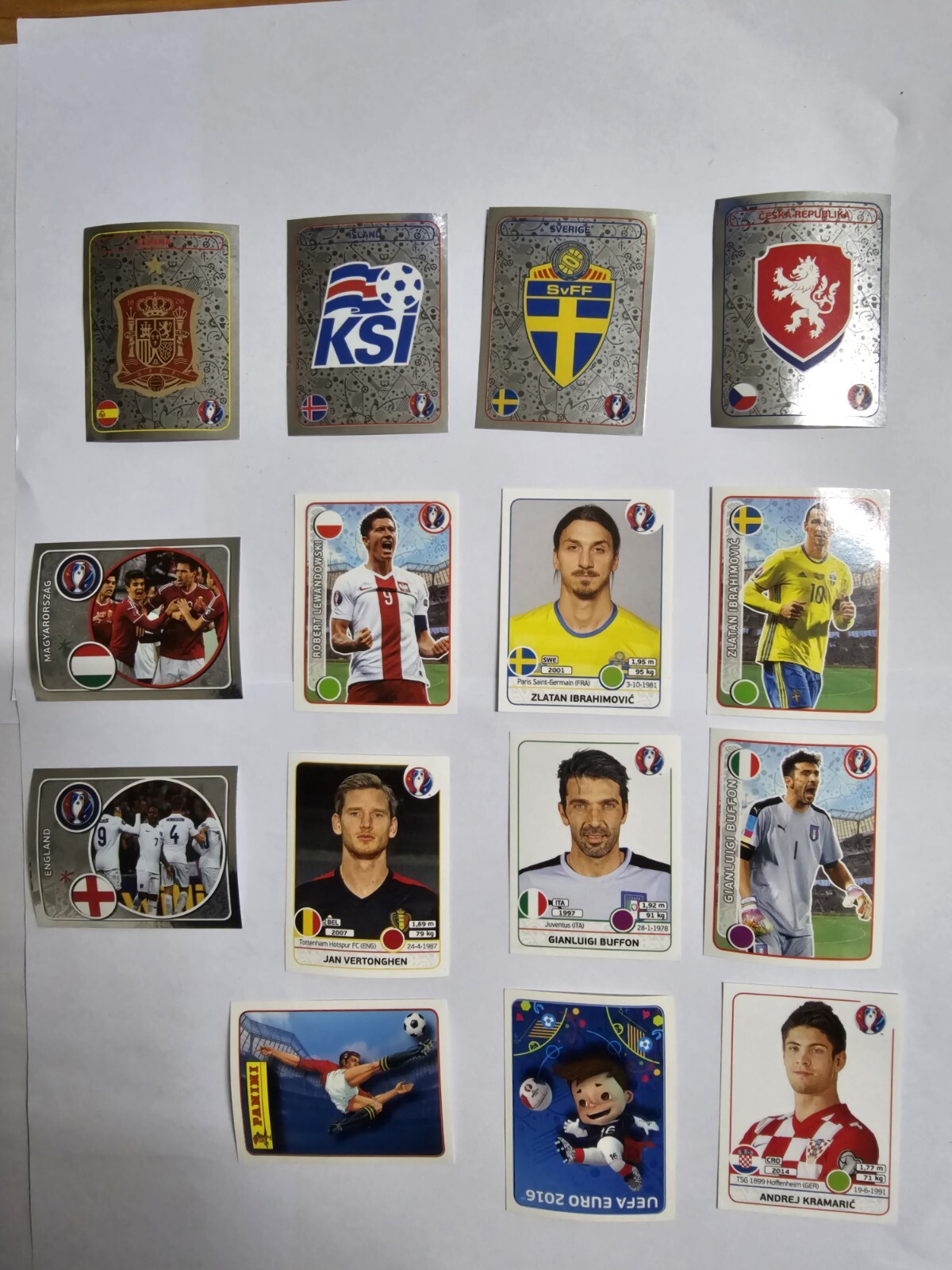 France Euro 2016 Lot 15 Big And Shields All Perfect From Newsstand....