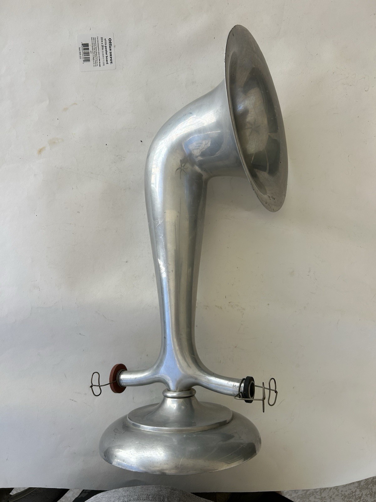 Very Rare Early 1920’s Radio Headphones Horn Speaker - Nice Condition - 18” Tall