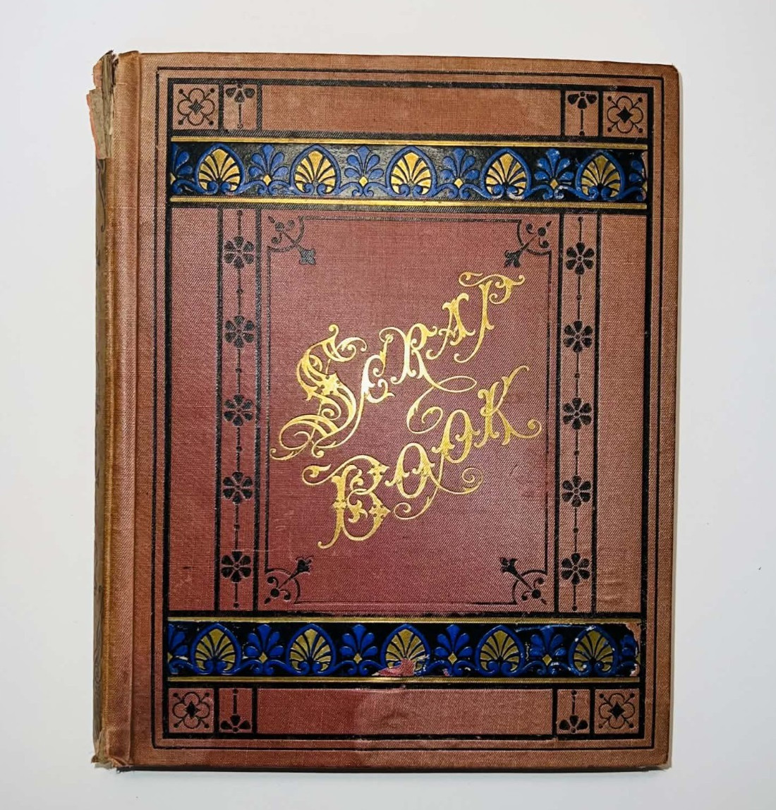 Antique Victorian Trade Card Scrapbook Album Advertising Die Cut Ephemera 1800s