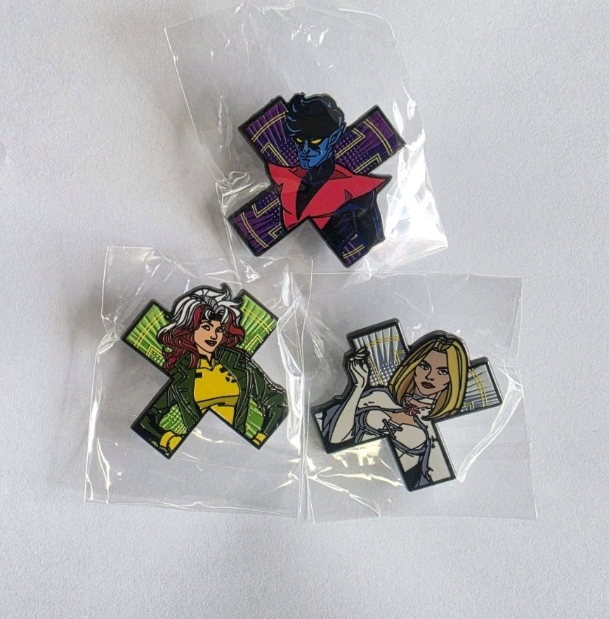 X-Men Enamel Pin (3x)