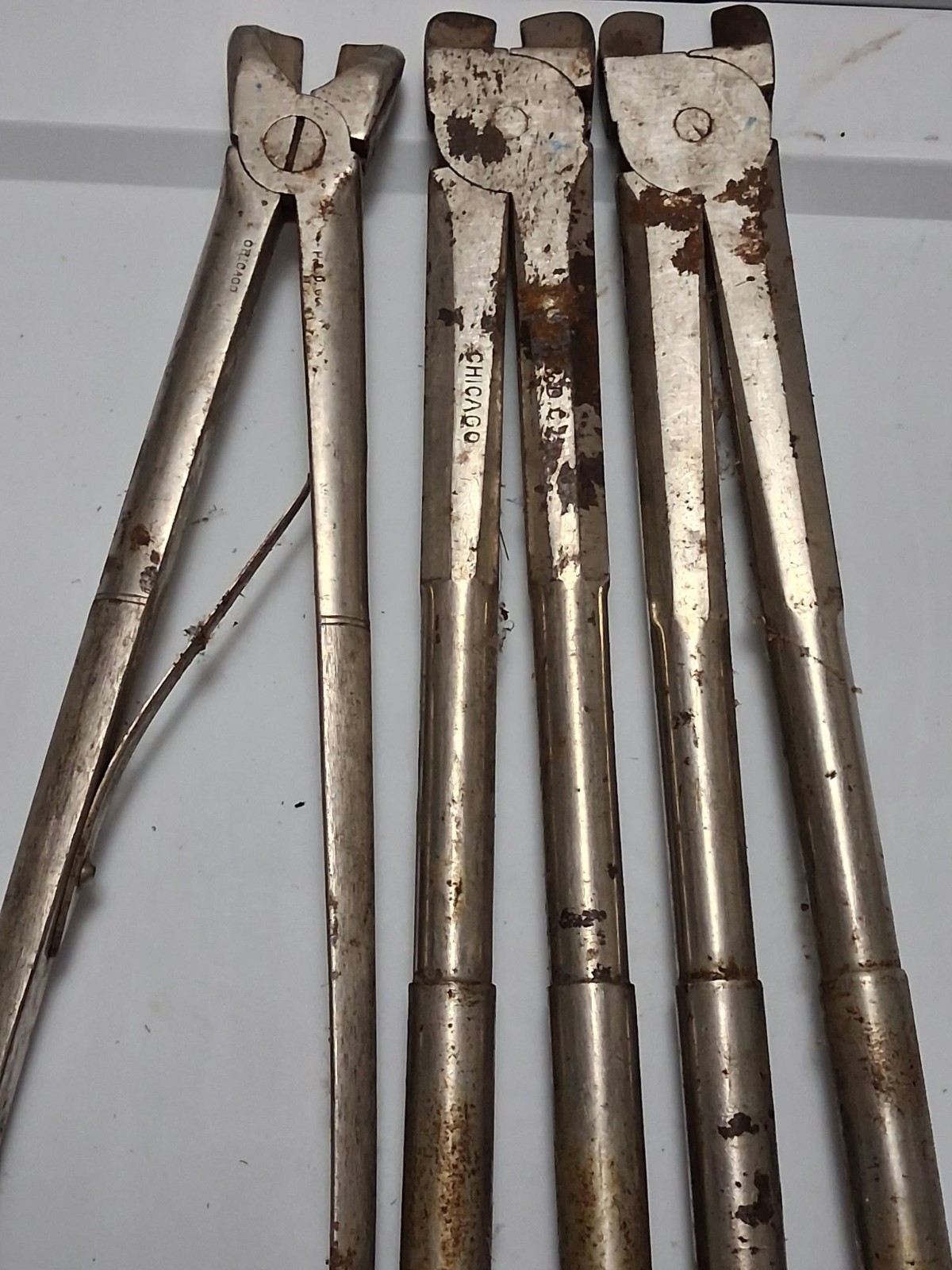 H&D chicago equine tools vintage. possible dental molor spreaders? lot S