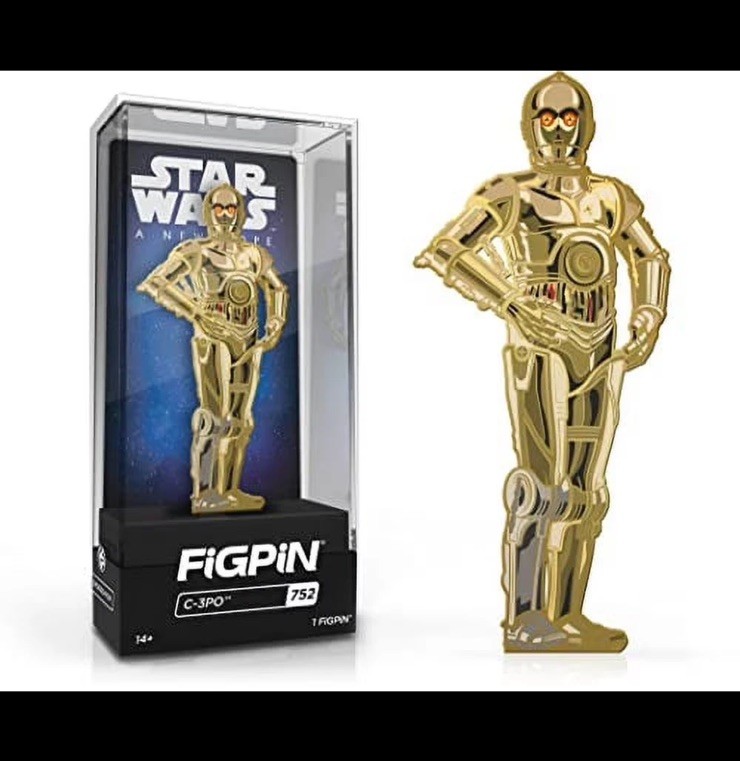 Star Wars A New Hope C-3PO FiGPiN Enamel Pin 752