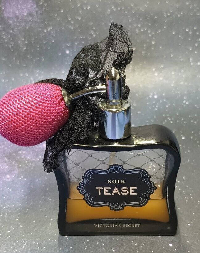 Victoria's Secret Noir Tease Eau De Parfum Spray 3.4 fl. oz Open Used Pre-Owned