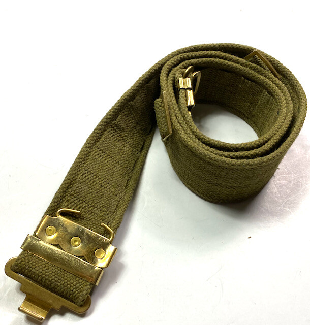WWII BRITISH P1937 P37 AMMO EQUIPMENT FIELD BELT- SIZE 3 (30-40 INCH WAIST)