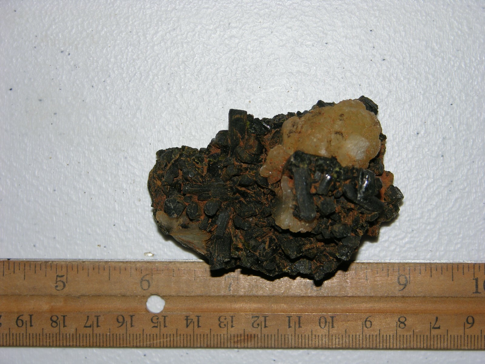 Stilbite tectosilicate with Epidote zeolite group Mali Africa 150.2 gram T44
