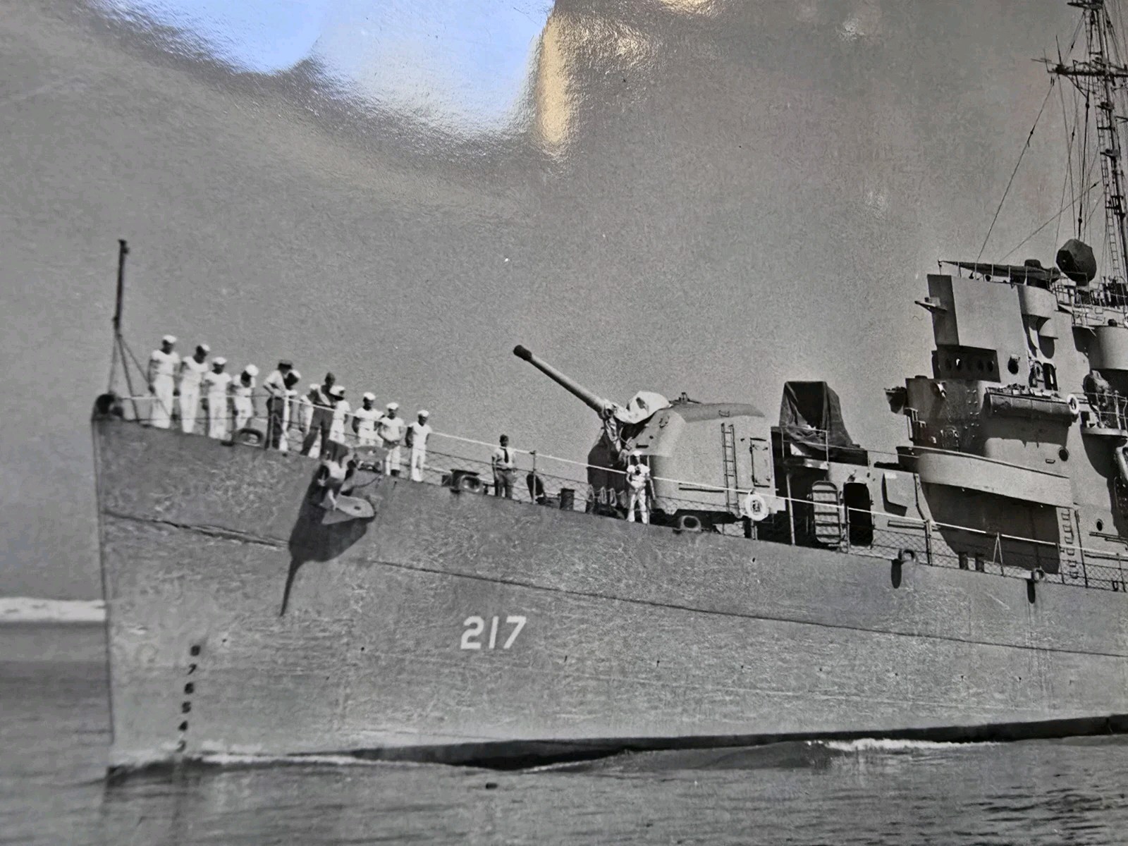Vintage 1950s US Navy USS Coolbaugh DE-217 Photo Lot Cruise Book Proofs & Negati