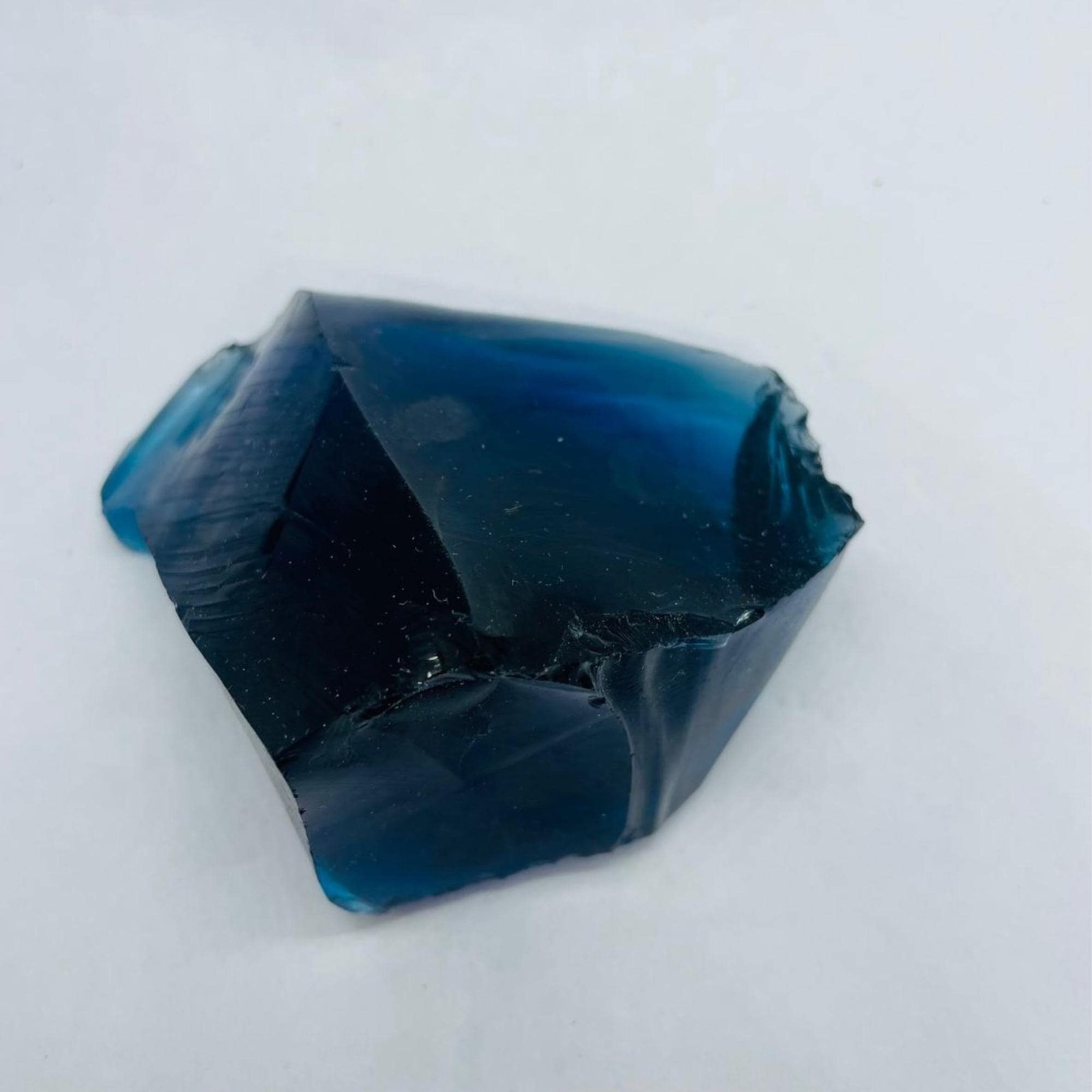 Blue Obsidian Natural Rough Gemstone 500–600 Ct Healing Energy Stone