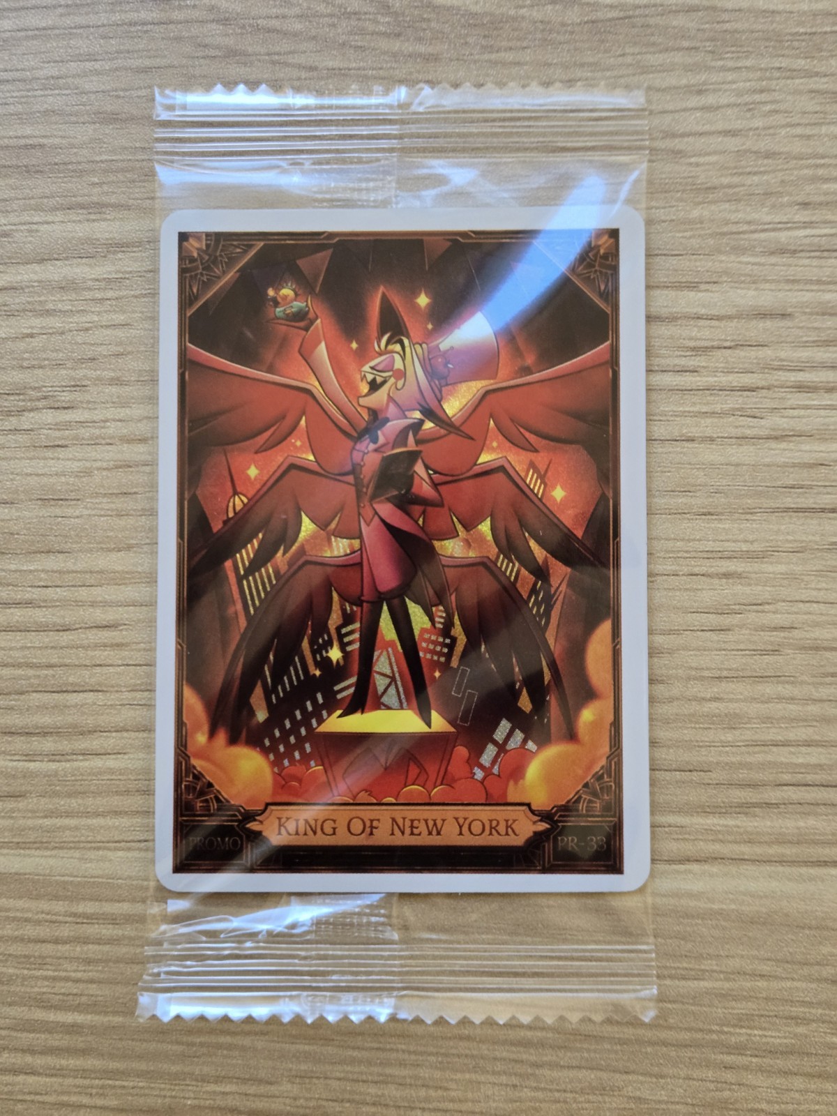 Hazbin Hotel Lucifer King of New York Comic Con Promo Card NYCC 2026 Exclusive