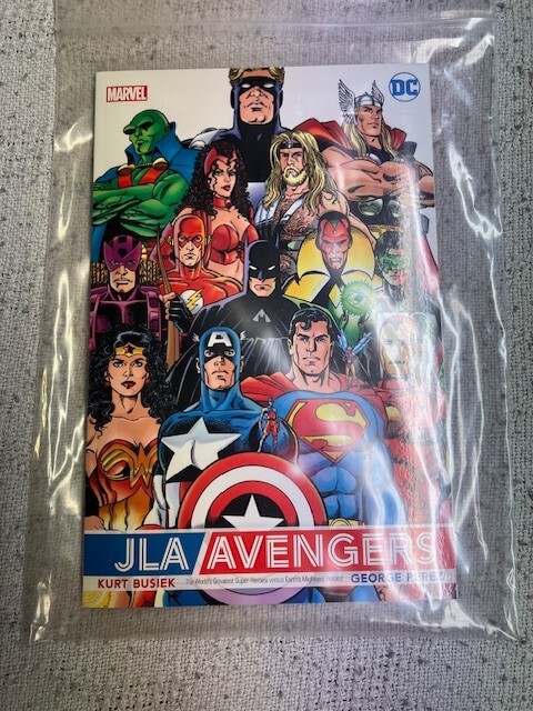 JLA/AVENGERS TPB GEORGE PÉREZ HERO INITIATIVE EDITION NEW RARE OOP RIP