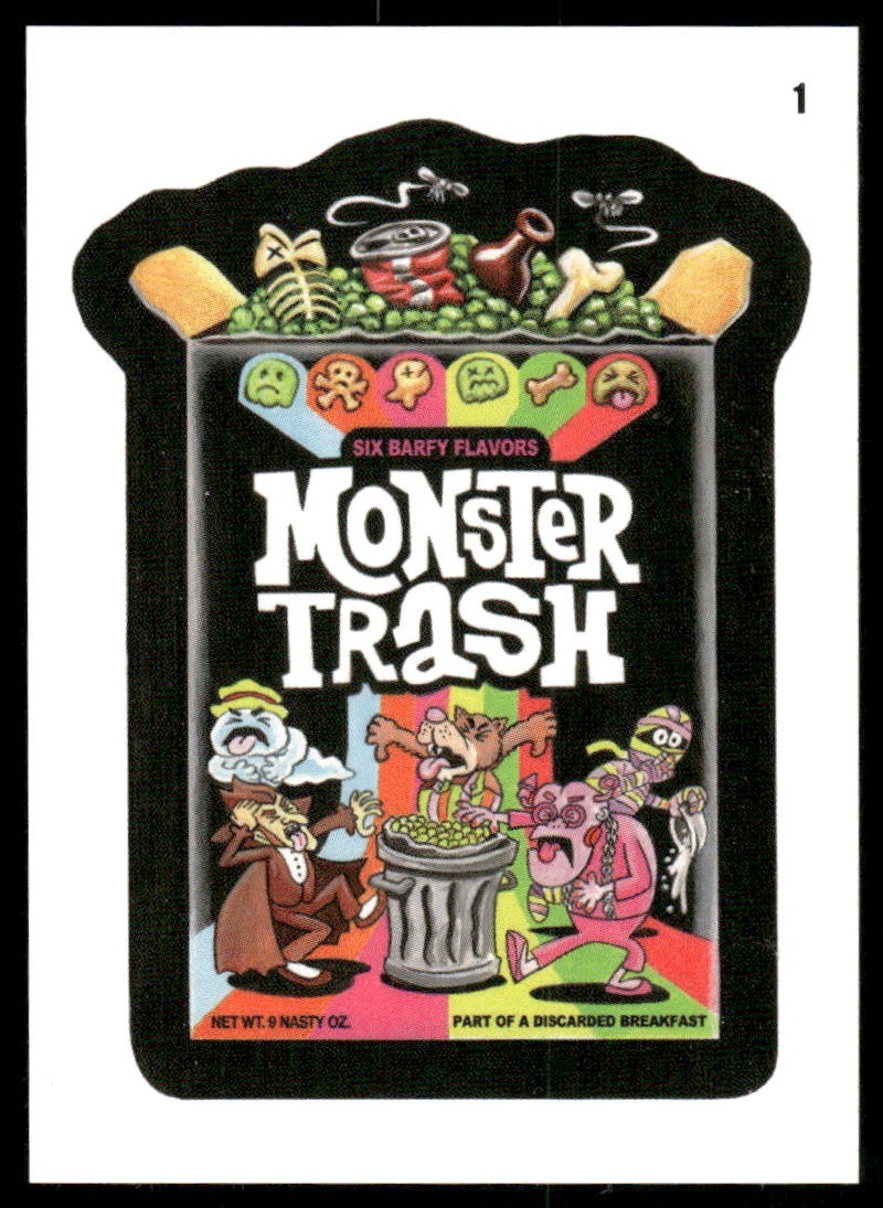 Monster Trash 2024 Topps Wacky Packages Card #1 (NM)