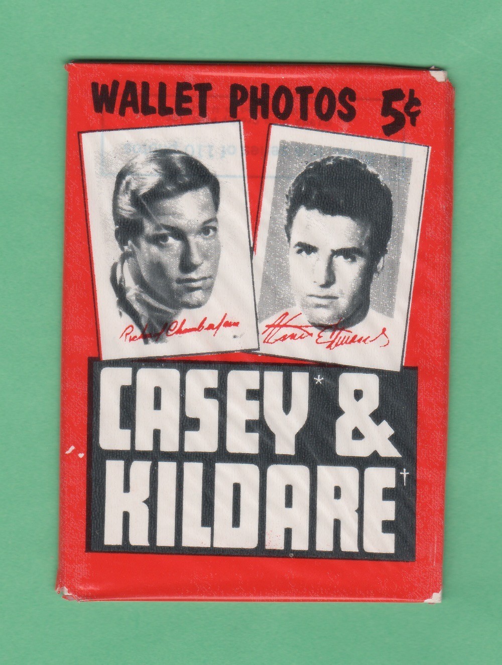 1962 TOPPS CASEY AND KILDARE  Unopened Cello Pack Rare