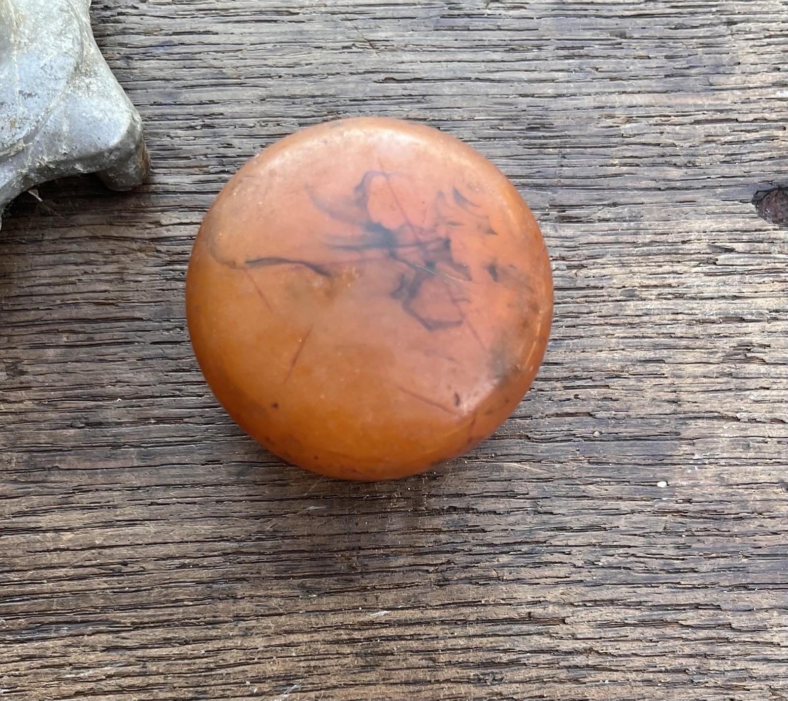 Antique Vintage Butterscotch Bakelite Shifter Knob 48 Grams