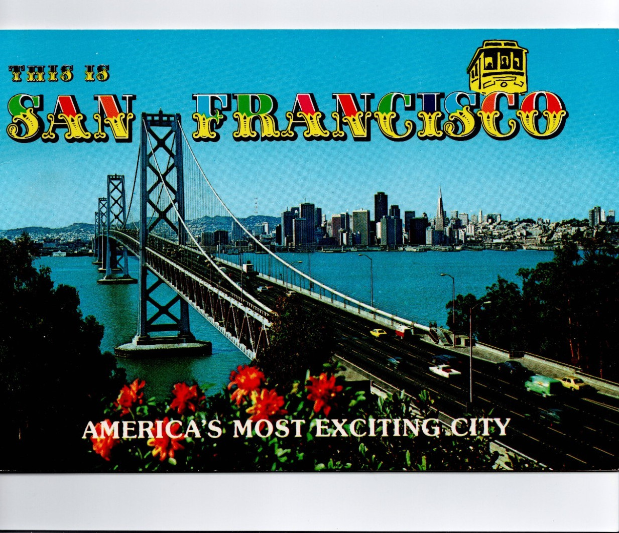 Vtg 1960s This Is San Francisco Living Color Souvenir Booklet Retro MCM Photo