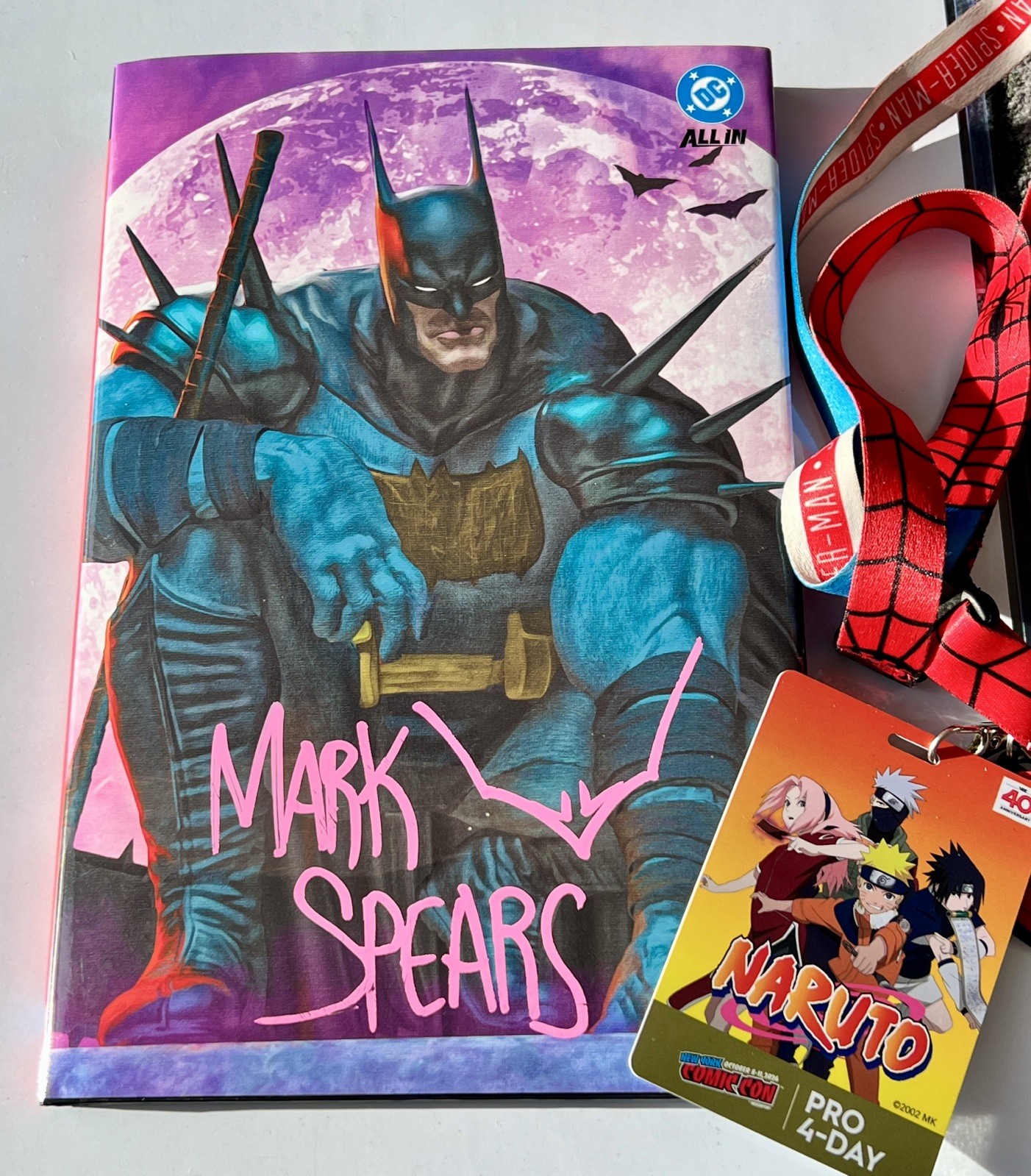 🔥 ABSOLUTE BATMAN Hardcover Vol 1 NYCC 2026 Con Exclusive SIGNED by Mark Spears