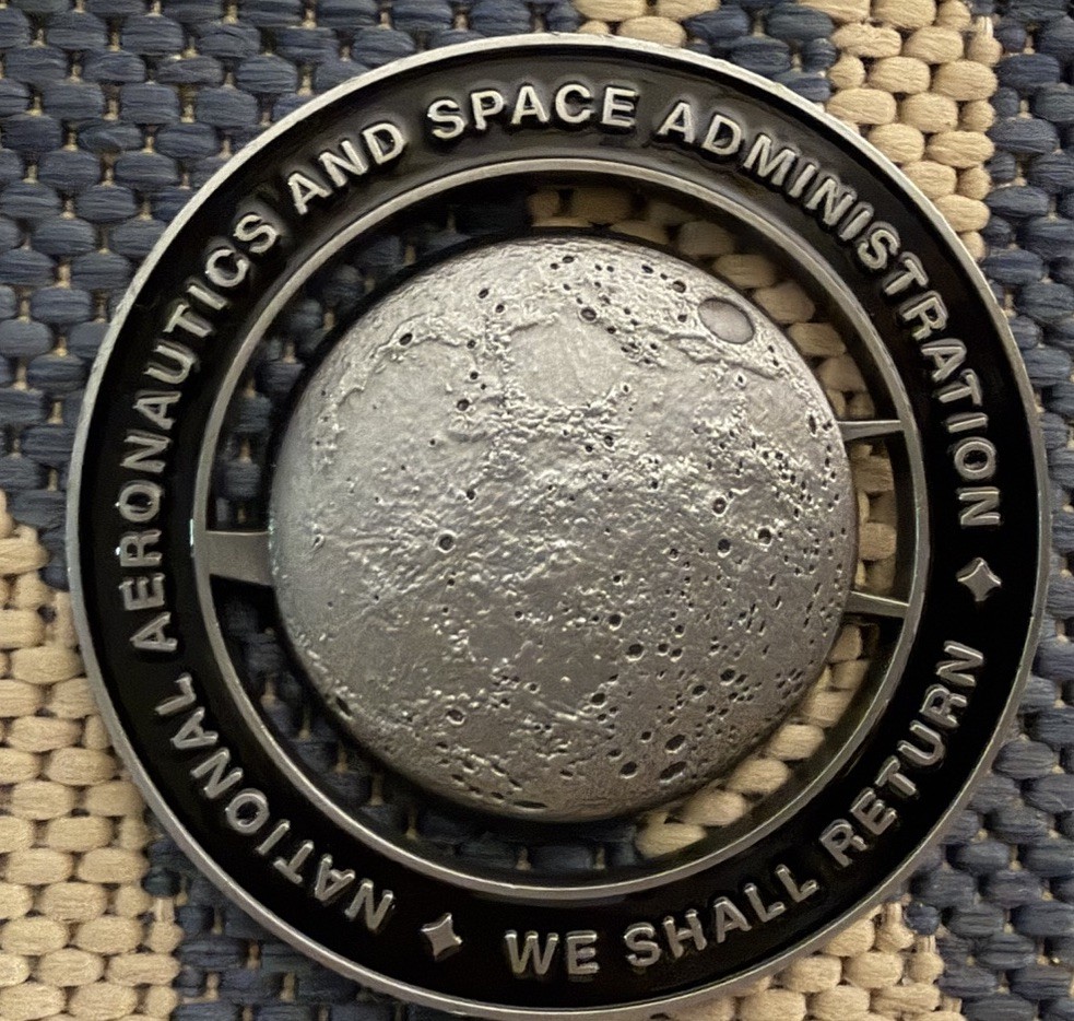 NASA Administrator Jared Issacman Challenge Coin(3.5x3.5) Weighty