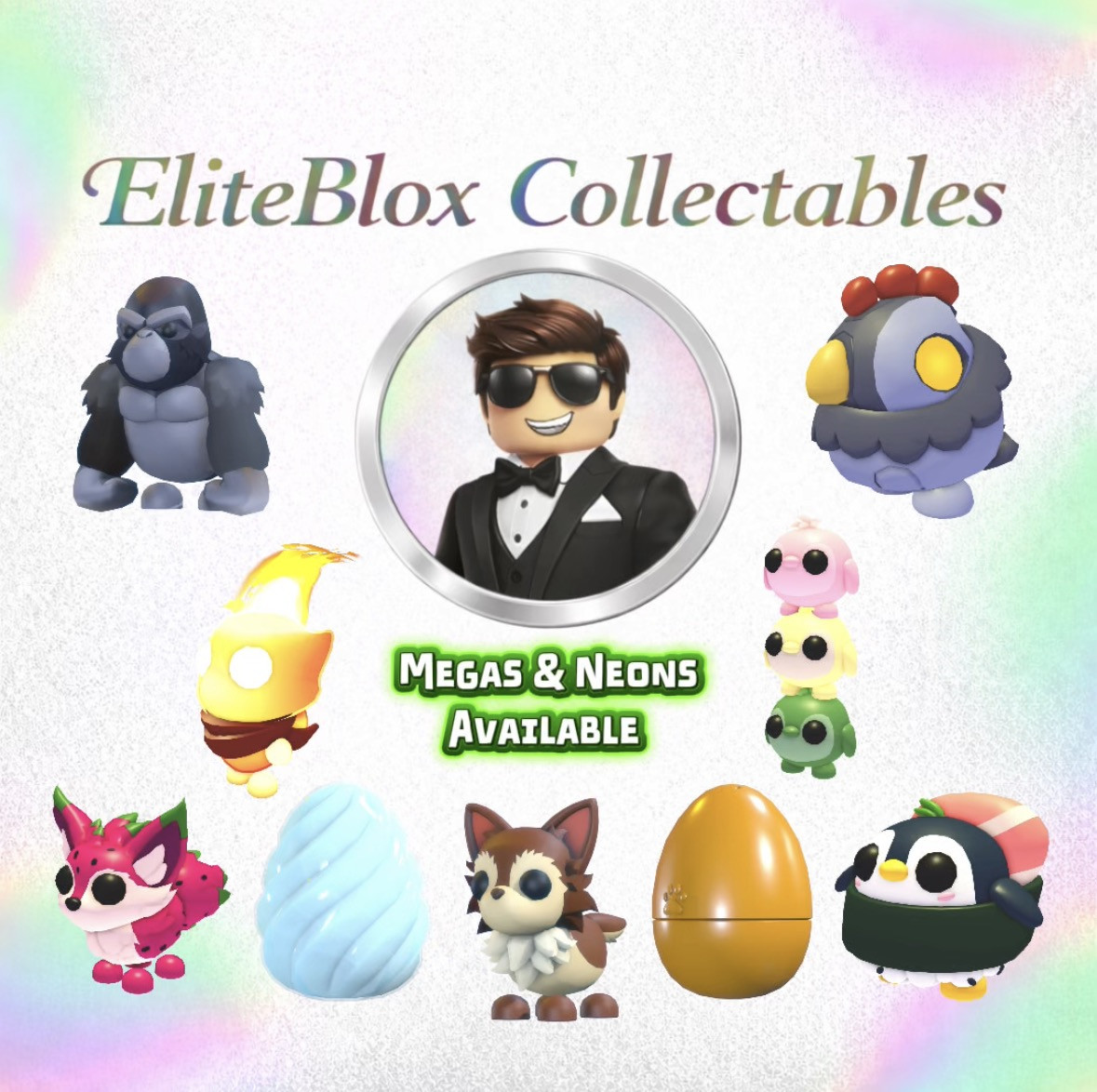Adopt Here💕Crystal and Admin Abuse eggs and rare Pets 🙀Chihuahua/Silverback🦍