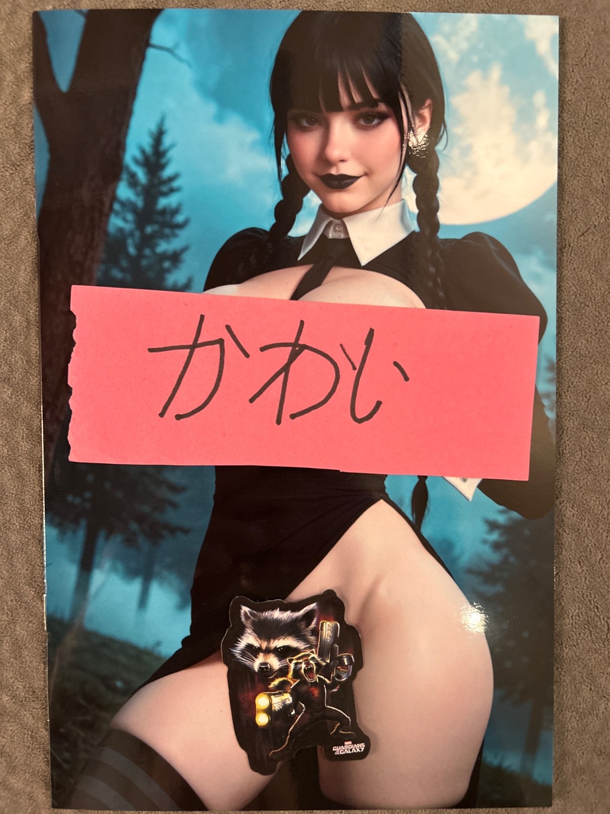 2026 Bangers Comics Wednesday Adams Moon Goth Cosplay VIRGIN Full Chase LE 100